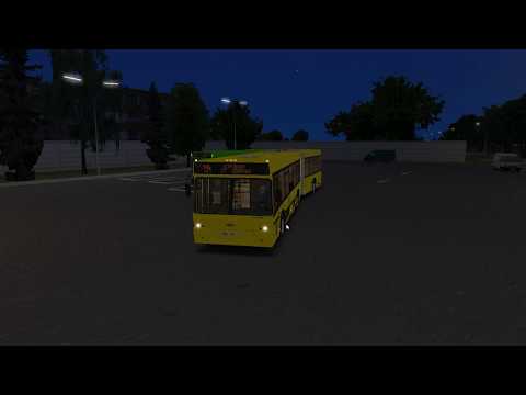 Видео: OMSI 2  Москва Север 2.0 маршрут 194 с рабочим автономным информатором