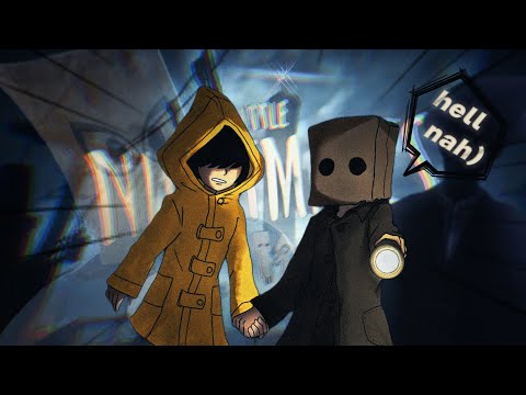 Видео: История о том как Моно по гаражам с Шестой в детстве прыгал!📺🌃(Little Nightmares 2).