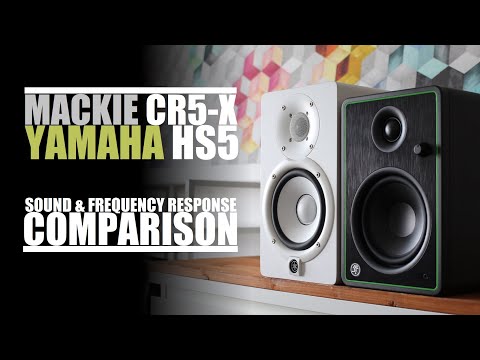 Видео: Mackie CR5-X против Yamaha HS5 || Сравнение звука, искажений и частотной характеристики