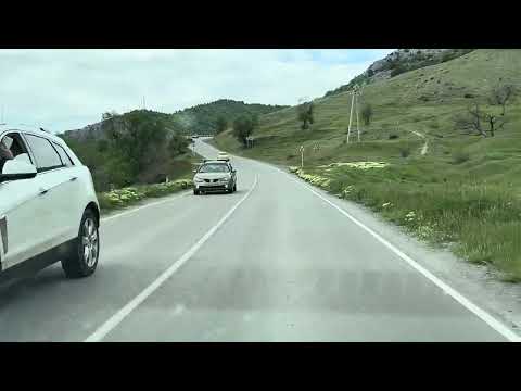 Видео: КРЫМ Красивая горная дорога Судак-Алушта