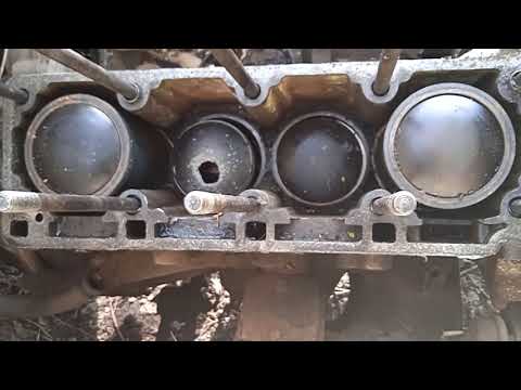 Видео: Извлечение гильз из 412 Мотора...