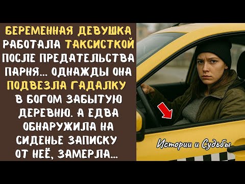 Видео: Беременная ТАКСИСТКА подвезла ГАДАЛКУ в глухомань  А едва обнаружила на сиденье записку от неё…