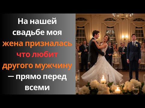 Видео: На нашей свадьбе моя жена призналась, что любит другого мужчину — прямо перед всеми!