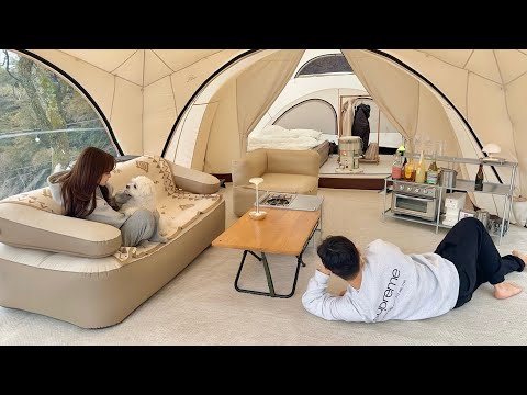 Видео: Наемный рабочий строит виллу выходного дня, сравнимую с отелем🏨ㅣдлительный кемпинг