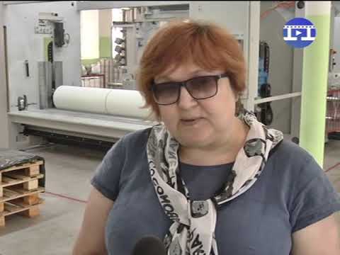 Видео: новая линия по производству стеклосетки