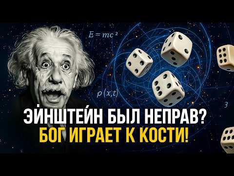 Видео: Эйнштейн был неправ? Бог играет в кости!