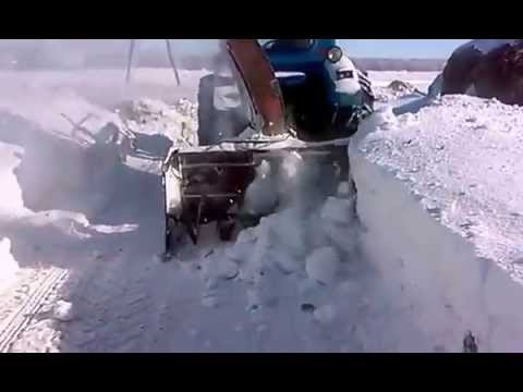 Видео: Мой самодельный шнекоротор .