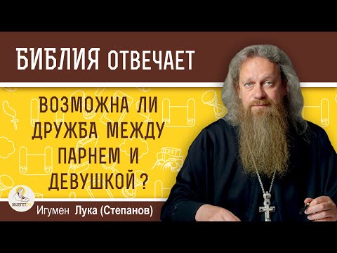 Видео: ВОЗМОЖНА ЛИ ДРУЖБА МЕЖДУ ПАРНЕМ И ДЕВУШКОЙ ?  Игумен Лука (Степанов)