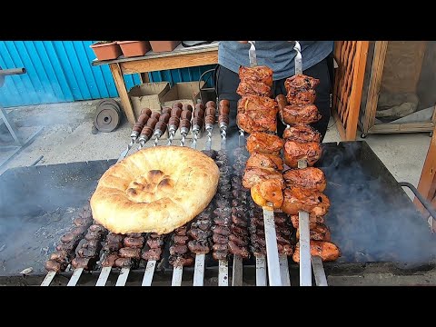 Видео: ШАШЛЫКА МНОГО НЕ БЫВАЕТ.СЕГОДНЯ ДВА ВИДА.СЕРДЕЧКИ И УТКА