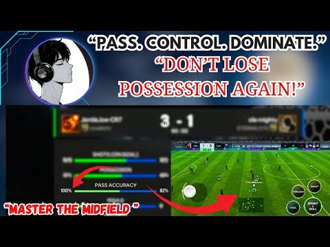 Видео: Как строить атаки, пасовать и доминировать в полузащите в FC Mobile 26.
