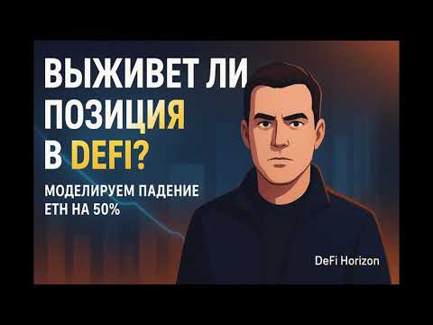 Видео: Что будет с твоим DeFi-портфелем, если ETH упадёт на 50%? Моделируем падение ETH на 50%