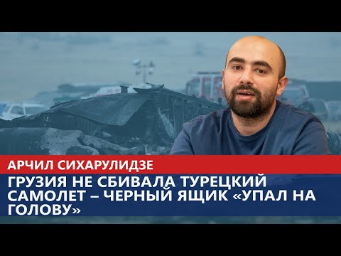 Видео: Грузия не сбивала турецкий самолет – черный ящик «упал на голову»
