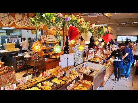 Видео: Выпекать 5000 хлебов в день в каменной печи! Очень стильная японская пекарня!