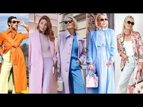 Видео: Естественные женщины старше 50, 60 и 70 лет. Последние модные советы для элегантных женщин.