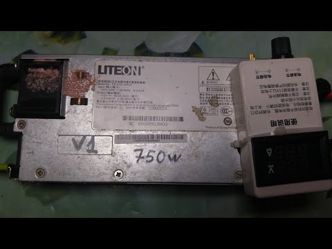 Видео: Диагностика и ремонт зу LiteOn 750w (ps-2751-2h-lf)