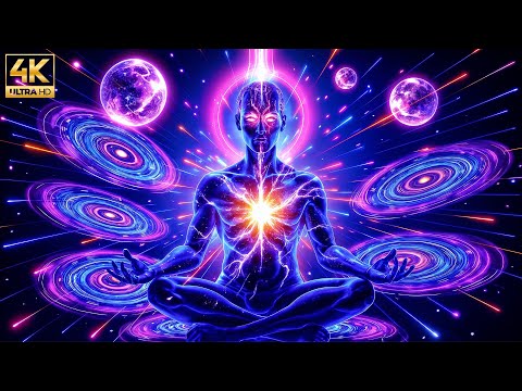 Видео: 528 Гц + 741 Гц + 432 Гц + 963 Гц | Массаж мозга во время сна: избавьтесь от лишних мыслей, беспо...