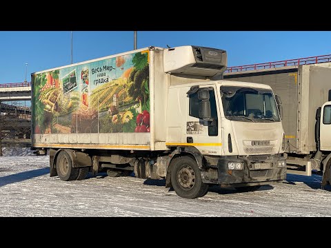 Видео: Первый дальный рейс на Ивеко. Купил новую резину на рули. Продал Гидроборт. Ищу будку 18 паллет.