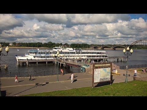 Видео: Т/х "Григорий Пирогов", Москва-Кинешма-Москва, 9-15/07/2018