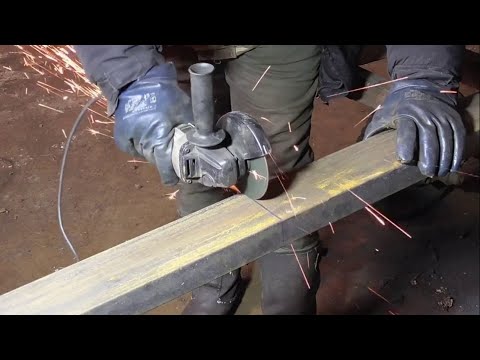 Видео: КАК маленькой болгаркой легко резать БОЛЬШОЙ ТОЛСТЫЙ металл