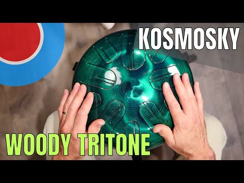 Видео: Kosmosky Woody Tritone, 10-нотный стальной язычковый барабан — потрясающе