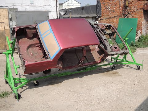 Видео: Кантователь кузова автомобиля