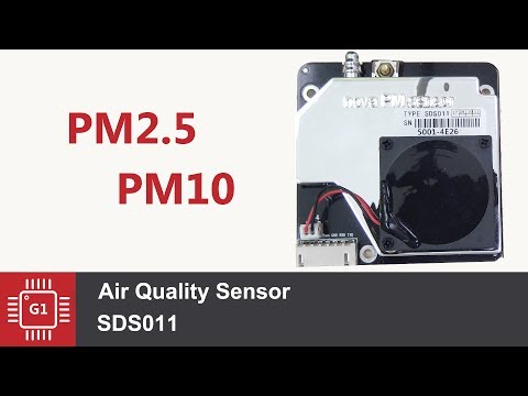 Видео: Датчик пыли SDS011 или сенсор PM2.5 PM10