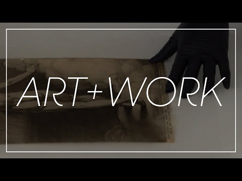 Видео: Искусство + Работа | Промывка выцветшего отпечатка в ванне с полным погружением