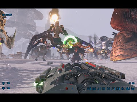 Видео: Serious Sam Fusion все монстры на одной карте