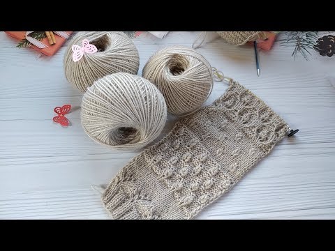 Видео: Кардиган спицами "Теплый песок". Часть 1. Обзор. Кокетка 1-4 ряды.