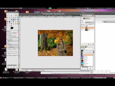 Видео: Пятый видеоурок по GIMP