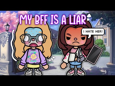 Видео: Мой *лучший друг* — лжец 😭|| *ГОЛОСОМ* 🎙️|| Toca Boca TikTok Roleplay 🩵🌈