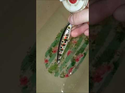 Видео: Воблер 95мм вес 12 гр. С шумовой камерой. Материал ППУ. Заглубление до 1.2м.