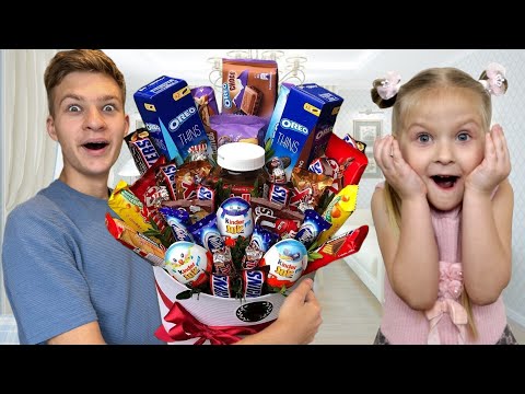 Видео: КУЧА СЛАДОСТЕЙ из РАЗНЫХ СТРАН! Тима и Эмма на каникулах - часть 2
