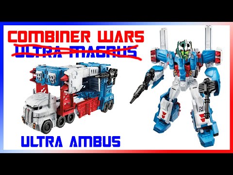 Видео: Transformers Combiner wars Ultra Magnus and Minimus Ambus - обзор на лучшего Ультра Магнуса или нет?