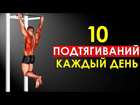 Видео: Вот Что Произошло с Моим Телом, Когда я Начал Подтягиваться на Турнике по 10 Раз Каждый День