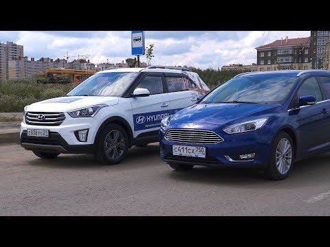 Видео: Ford Focus или Hyundai Creta: сравнить несравнимое