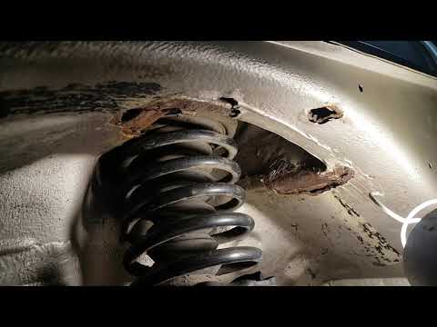 Видео: Кузовной ремонт на БМВ Е34 (1994 г в , М50В25ТУ, растайлинг) -  часть 1