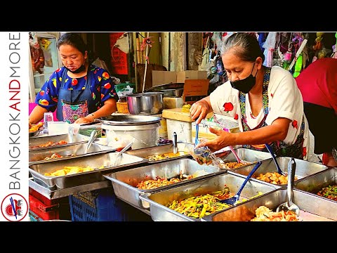 Видео: Утренний рынок Старого города в Бангкоке | Уличная еда ...