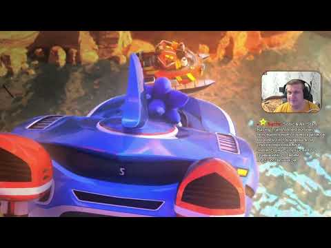 Видео: Все Игры на Nintendo Wii U №129 — Sonic & All Stars Racing Transformed