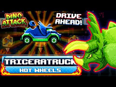 Видео: Атака ДИНОЗАВРА #2! Новые МАШИНКИ Хот Вилс! Игра ДРАЙВ АХЕД битва тачек на Безумных МОНСТРАХ