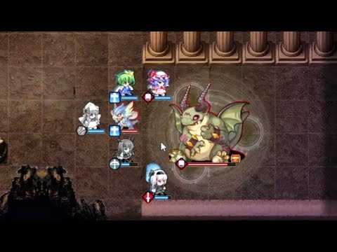 Видео: Прохождение touhou divine land demo - мастер подземелья?