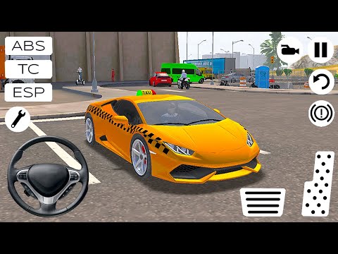 Видео: Таксист На Ламборгини В Taxi Sim 2022 Игра На Телефоны Андроид И Ios