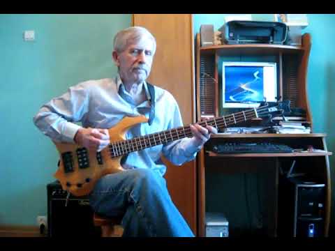 Видео: По волне моей памяти -  бас (BASS COVER)