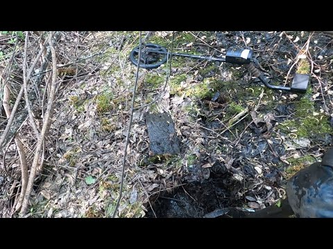 Видео: Коп металла с AR944M на битых местах.
