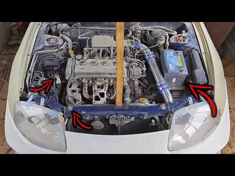 Видео: Подреждане на двигателния отсек - Celica-Supra (Част 46)