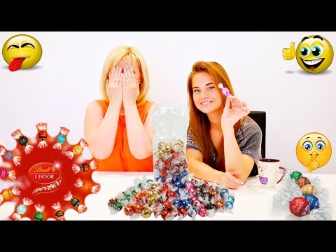 Видео: УГАДАЙ КОНФЕТЫ LINDOR! МНОГО ШОКОЛАДА! LINDOR CHALLENGE!