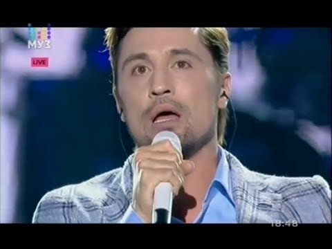 Видео: Дима Билан - Часы и Не Молчи - Концерт Муз ТВ 07 06 2015