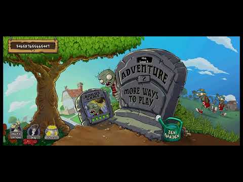 Видео: Прохождение игры растения против зомби, adventure 2, 4 этап, 8 уровень. (И также мини-игры).