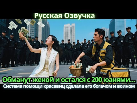 Видео: Обманут женой и остался с 200 юанями… Система помощи красавиц сделала его богачом и воином