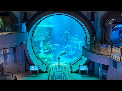 Видео: SeaWorld Abu Dhabi | Самый большой аквариум в мире (Полный тур в 4K)